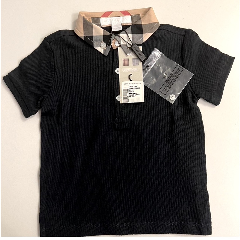 Burberry Kids Polo Shirt. NWT!